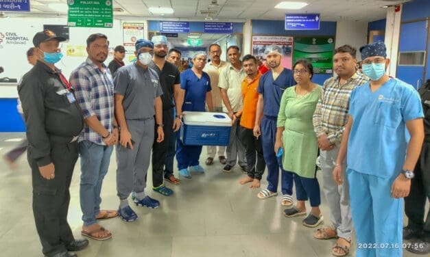 બ્રેઇનડેડ રાકેશ સોલંકીના અંગદાનથી વડોદરાના વ્યક્તિને નવજીવન મળ્યું