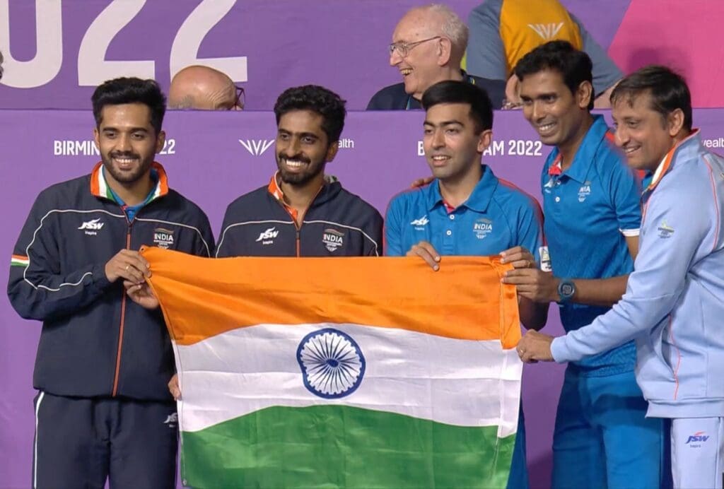 Commonwealth Games 2022, India Gold Medal, Table Tennis, Harmeet Desai, Surat, Narendra Modi, Cr Paatil, Harsh Sanghavi, હરમીત દેસાઇ, ટેબલ ટેનિસ ગોલ્ડ, 