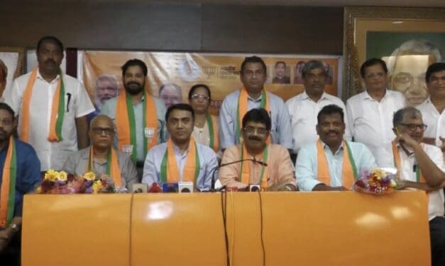 ગોવામાં કોંગ્રેસને ઝટકો, 11માંથી 8 MLA ભાજપમાં જોડાયા