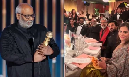 Golden Globe Awards : RRRએ રચ્યો ઇતિહાસ, બેસ્ટ ઓરિજીનલ સોંગનો એવોર્ડ