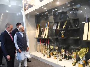 India vs Australia Test, Narendra Modi Anthony Albanese Visited Gujarat, Narendra Modi Cricket Stadium, Namo Stadium, India Australia Cricket relation, 