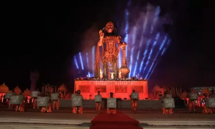 સાળંગપુર ધામમાં હનુમાનજીની દેશની પહેલી પંચધાતુની 54 ફૂટ ઊંચી મૂર્તિનું લોકાર્પણ