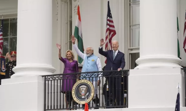 વ્હાઇટ હાઉસમાં PM મોદીનું ભવ્ય સ્વાગત; કહ્યું- અમે સૌનું કલ્યાણ અને સર્વના કલ્યાણમાં માનીએ છીએ