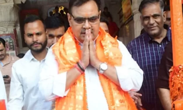 રાજસ્થાનના નવા CM પદ માટે ભજનલાલ શર્માના નામની જાહેરાત