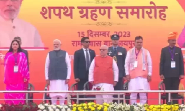 રાજસ્થાનમાં ભજનલાલને જન્મદિન ઉપર ભાજપે આપી CM પદની ભેટ,દિયા કુમારી અને બૈરવા બન્યા Dy CM