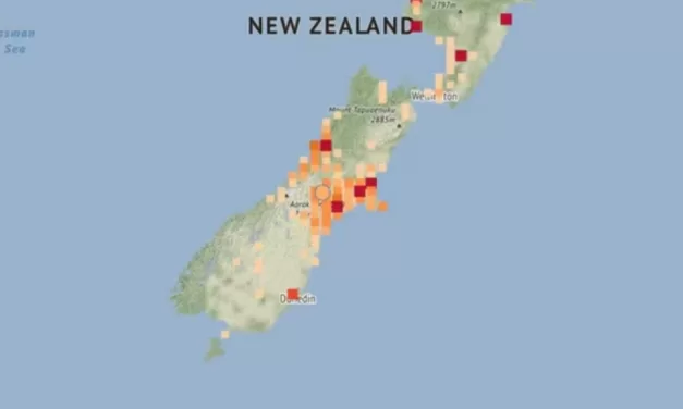 ન્યુઝીલેન્ડના કેન્ટરબરીમાં 5.1ની તીવ્રતાનો ભૂકંપ આવતા લોકોમાં ગભરાટ