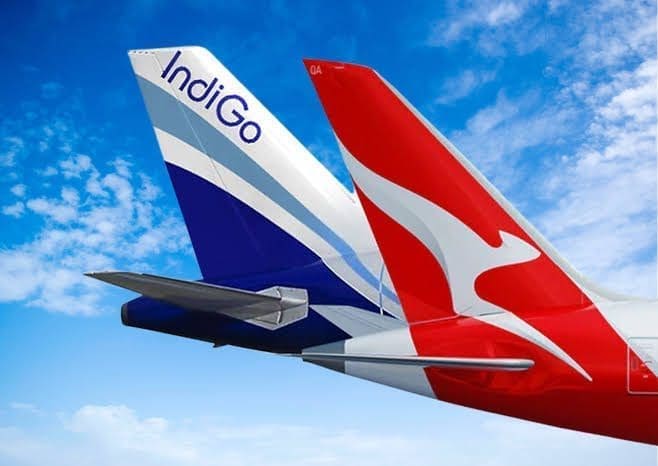 ઓસ્ટ્રેલિયામાં 11 રૂટ માટે Qantas અને Indigo વચ્ચે ભાગીદારી