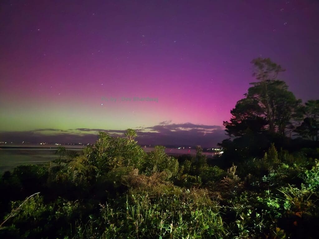 Aurorae, Solar Storm, New Zealand, severe geomagnetic storm,