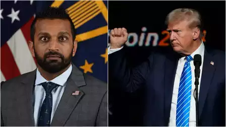 Donald Trump, Kash Patel, FBI Director, Federal Bureau of Investigation, US President,