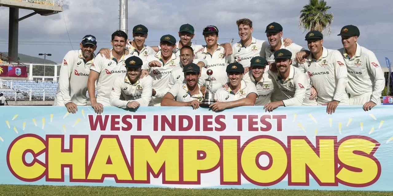 વેસ્ટ ઇન્ડિઝ માત્ર 27 રનમાં ઓલઆઉટ: ઓસ્ટ્રેલિયાનો 176 રને વિજય, સ્ટાર્કનો તરખાટ, બોલેન્ડની હેટ્રિક