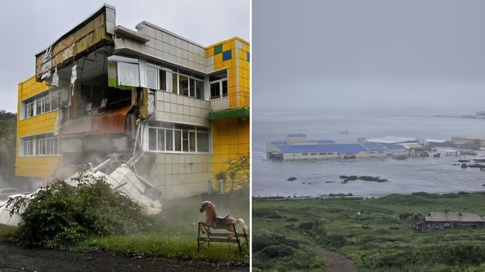 રશિયાના કામચટકામાં 8.8ની તીવ્રતાનો ભૂકંપ, કુરિલ ટાપુમાં સુનામી