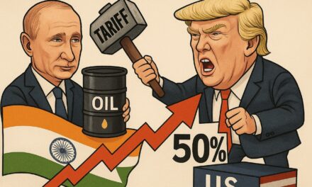 ટ્રમ્પ વૉર 2.0 :  ભારત હવે 50% ટેરિફ લગાડ્યો, સેકંડરી સેન્ક્શન લગાવવાની પણ ધમકી