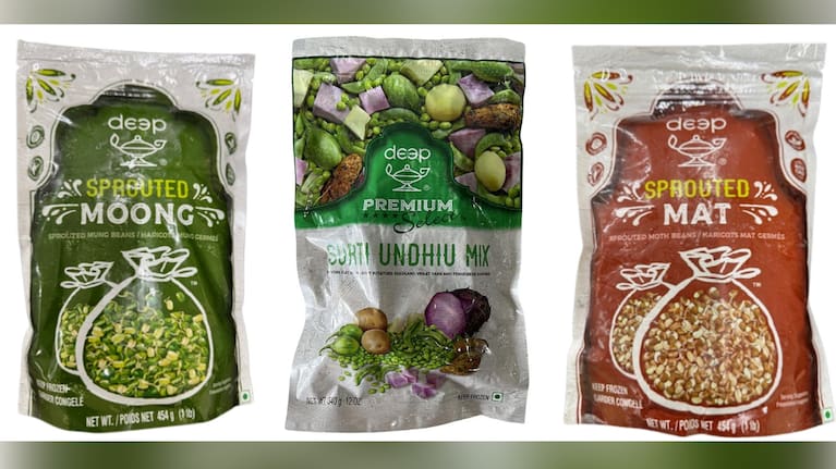 ન્યુઝીલેન્ડમાં Salmonellaના સંભવિત જોખમને કારણે Deep બ્રાન્ડના 3 ફ્રોઝન શાકભાજી રિકોલ કરાયા