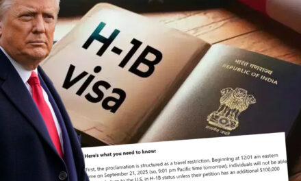 H-1B વિઝા માટે  $100,000ની ફી, કન્ફ્યુઝન બાદ વ્હાઇટ હાઉસે કહ્યું, નવી એપ્લિકેશન પર વધારો લાગુ