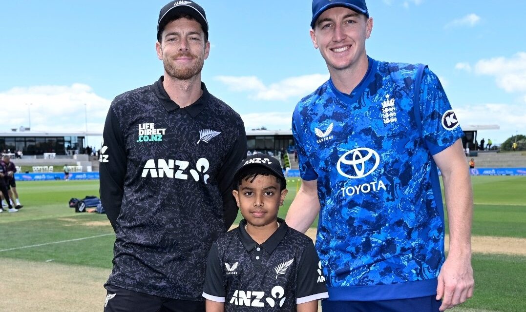NZ Vs ENG Match Toss Coin Kid : ગુજરાતી મૂળના ૯ વર્ષીય અક્ષર પટેલની પસંદગી