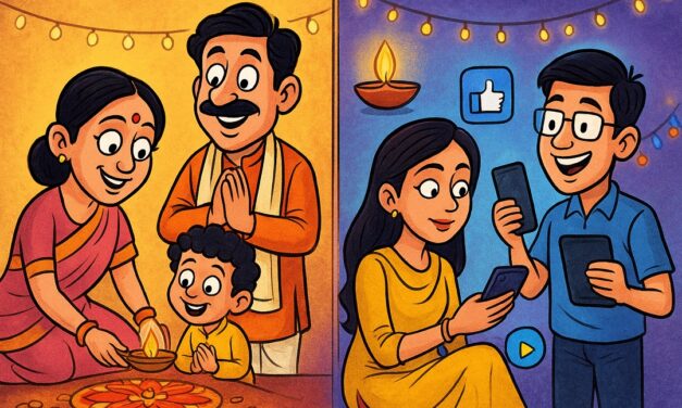 બદલાઈ ગઈ દિવાળી: 10 વર્ષ પહેલાં દીવા, હવે ઇલેક્ટ્રીક ઝગમગાટ !
