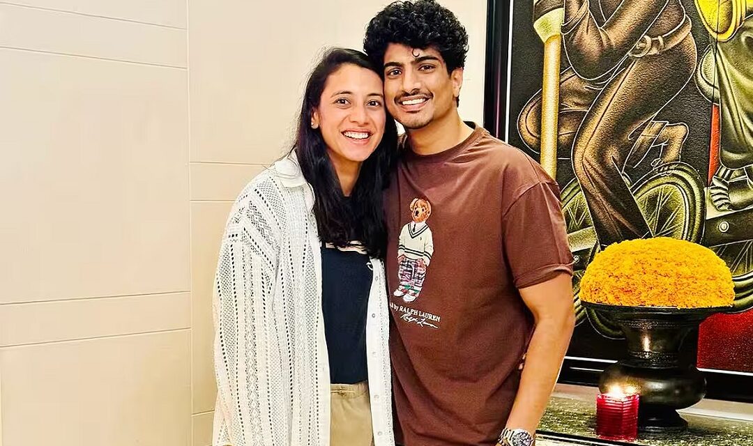 ક્રિકેટર સ્મૃતિ મંધાના બનશે ઈન્દોરનાં વહુ: સિંગર પલાશ મુચ્છલે કરી જાહેરાત