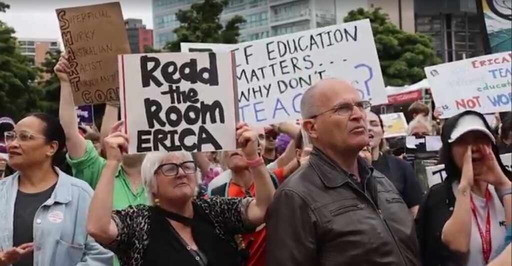 New Zealand Employee, Mega Strike,  Auckland, Nurses, Teachers, 