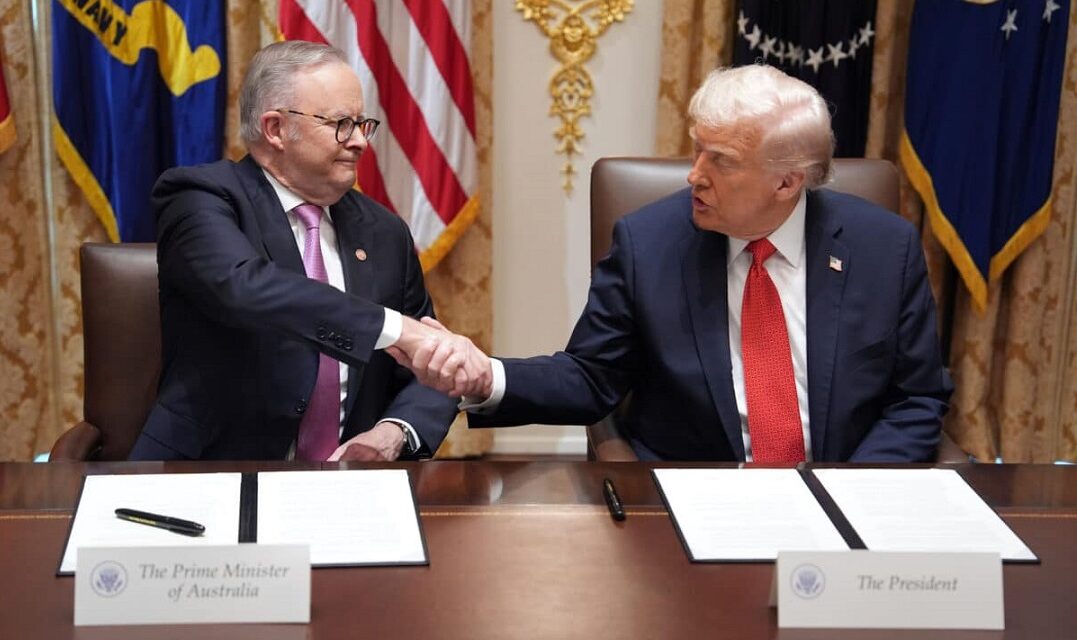 US-ઓસ્ટ્રેલિયા વચ્ચે $8.5 અબજનો ઐતિહાસિક ખનિજ કરાર