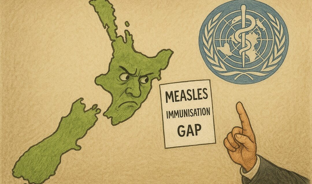 વર્લ્ડ હેલ્થ ઓર્ગેનાઇઝેશન (WHO) દ્વારા ન્યૂઝીલેન્ડમાં ઓછા Measles ઇમ્યુનાઇઝેશન દર અંગે ચેતવણી