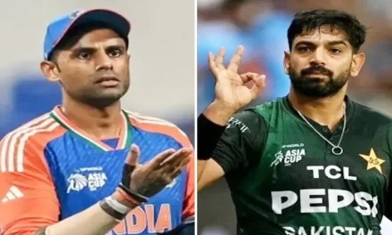 એશિયા કપ વિવાદ: હારિસ રઉફ 2 મેચ માટે સસ્પેન્ડ, સૂર્યકુમાર યાદવ પર 30% મેચ ફીનો દંડ