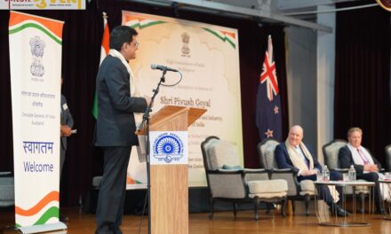 પીયુષ ગોયલનો ન્યૂઝીલેન્ડને સંદેશ : ભારત હવે ‘ફ્રેજાઈલ 5’માંથી ‘ટોપ 5’માં, રોકાણ માટે ‘રેડ કાર્પેટ’ સમાન