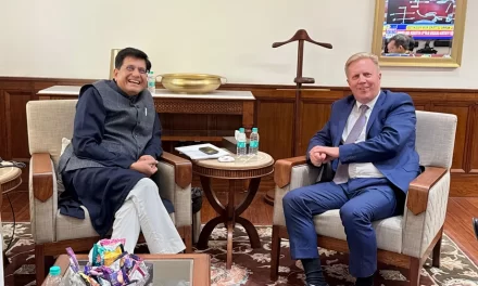 પિયૂષ ગોયલની ન્યૂઝીલેન્ડ મુલાકાત: વેપાર સંબંધો મજબૂત કરવા FTA વાટાઘાટોનો ચોથો રાઉન્ડ