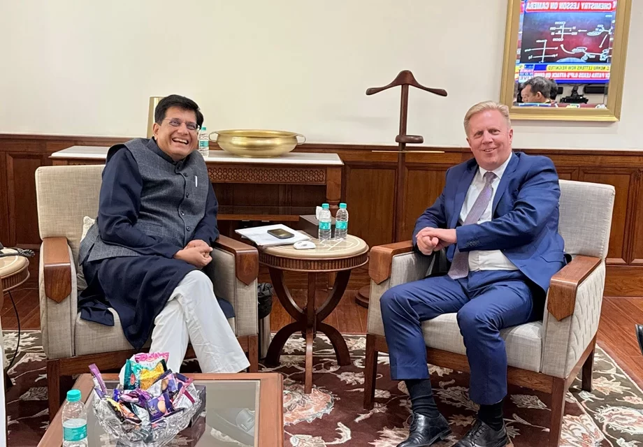 પિયૂષ ગોયલની ન્યૂઝીલેન્ડ મુલાકાત: વેપાર સંબંધો મજબૂત કરવા FTA વાટાઘાટોનો ચોથો રાઉન્ડ