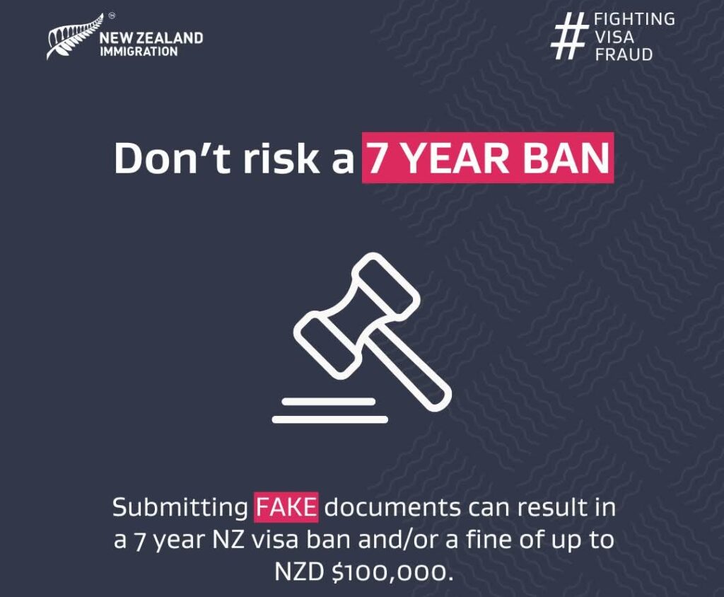 Immigration New Zealand, Visa Fraud, Fake Documents, Crime News, prison, provision for citizenship Cancelation,  Deportation,