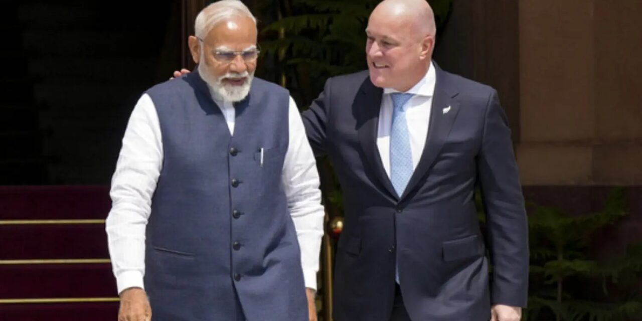 ભારત-ન્યુઝીલેન્ડ વચ્ચે ઐતિહાસિક FTA કરાર પૂર્ણ, આવતા વર્ષે હસ્તાક્ષર