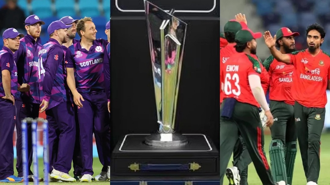 ICC T20 વર્લ્ડ કપ 2026: બાંગ્લાદેશ આઉટ, સ્કોટલેન્ડની એન્ટ્રી