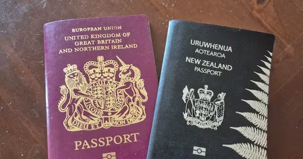 બ્રિટિશ-કિવી ડ્યુઅલ સિટીઝનશિપ, 25 ફેબ્રુઆરીથી બ્રિટન જવા માટે ‘બ્રિટિશ પાસપોર્ટ’ ફરજિયાત