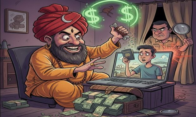 ઓસ્ટ્રેલિયામાં PR કરાવવા તાંત્રિક વિધિના રવાડે ચઢ્યો યુવક, લાખો રૂપિયા ખોયા