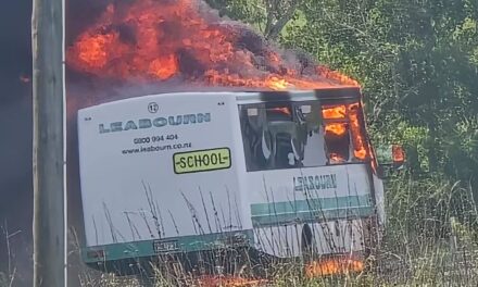 Mangawhai :  સ્કૂલ બસ સળગી, ડ્રાઇવરે જીવના જોખમે 19 બાળકોને બચાવ્યા