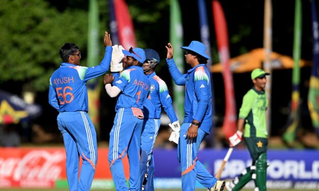U19 World Cup : ભારતે પાકિસ્તાનને બહારનો રસ્તો બતાવ્યો, 58 રને હરાવ્યું