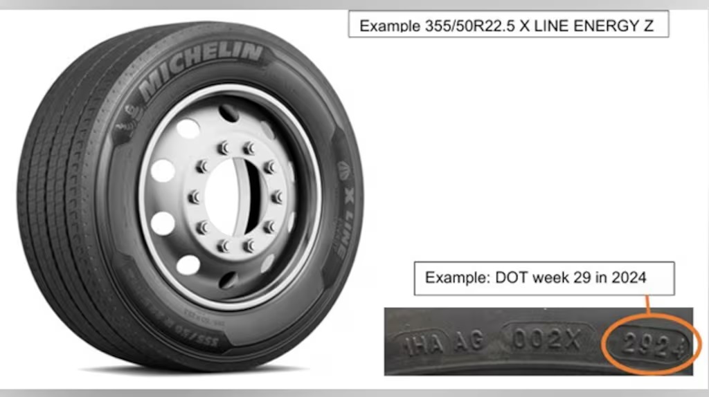 મિશેલિન ટાયરમાં તિરાડ પડવાની શક્યતાને પગલે ન્યુઝીલેન્ડમાં રિકોલ જાહેર