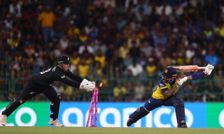 શ્રીલંકા સેમિફાઇનલની રેસમાંથી બહાર : ન્યુઝીલેન્ડે 61 રને હરાવ્યું