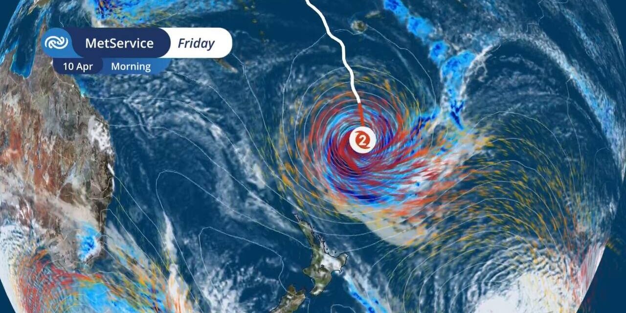 Cyclone Vaianu : નોર્થ આઈલેન્ડ માટે ‘જીવલેણ’ ખતરો, ભારે વરસાદ અને પવનની ચેતવણી