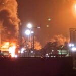 ઓસ્ટ્રેલિયાની Geelong ઓઇલ રિફાઇનરીમાં ભીષણ આગ અને વિસ્ફોટ