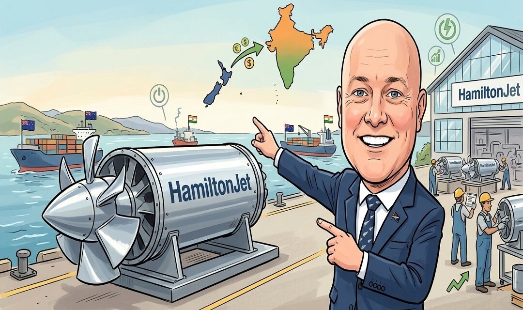 ભારત-ન્યુઝીલેન્ડ FTA અને HamiltonJet: રણનીતિક ભાગીદારી અને ભવિષ્ય