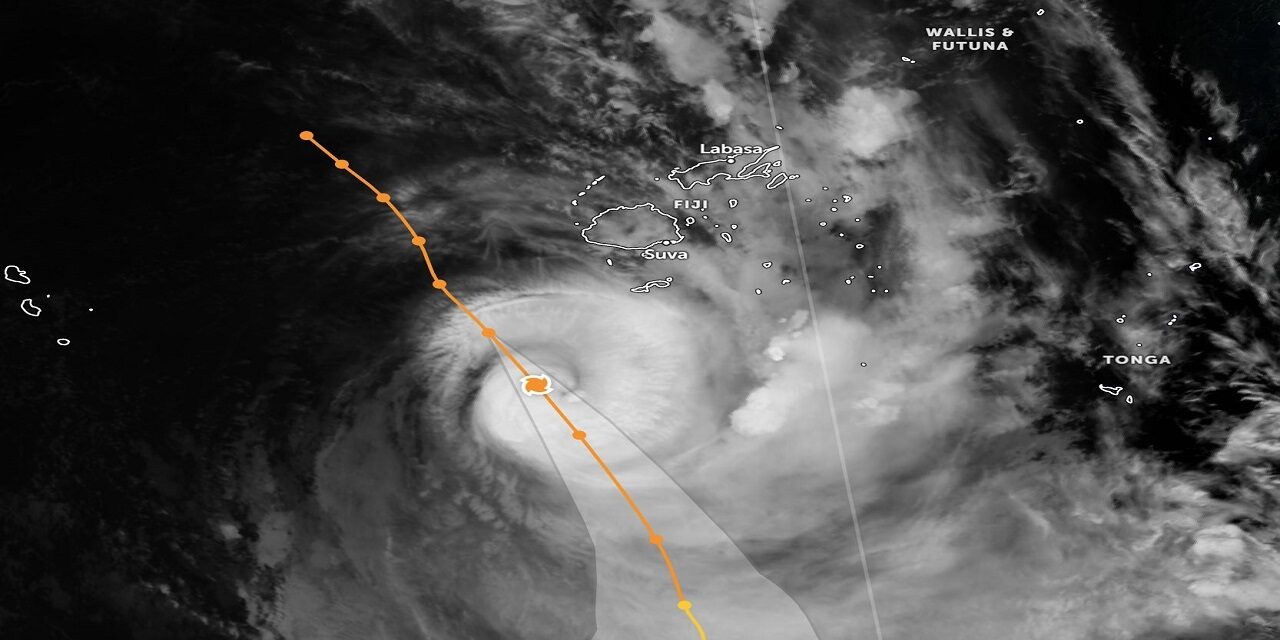 ‘Cyclone Vaianu’ આજે રાત્રે ન્યૂઝીલેન્ડના દરિયાઈ ક્ષેત્રમાં પ્રવેશશે
