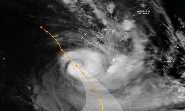 ‘Cyclone Vaianu’ આજે રાત્રે ન્યૂઝીલેન્ડના દરિયાઈ ક્ષેત્રમાં પ્રવેશશે