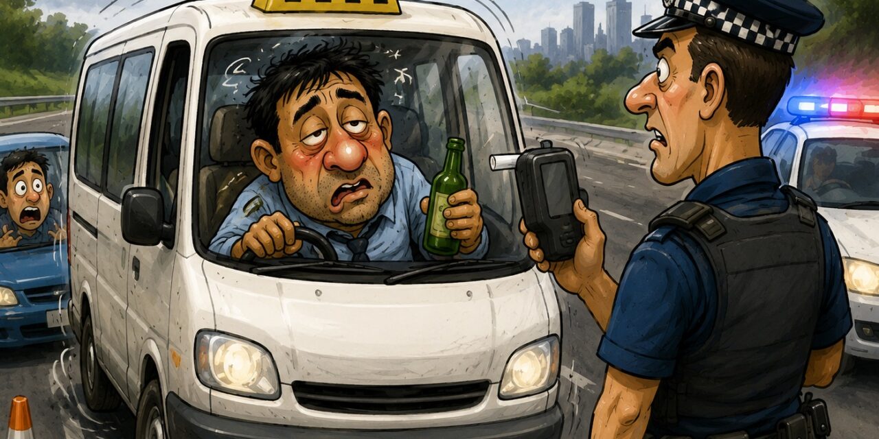 Auckland Taxi Driver લિમિટ મર્યાદા કરતાં 6 ગણો વધુ દારૂ પીધેલી હાલતમાં ઝડપાયો