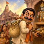 રામમંદિરમાં ચોરી, દાનમાંથી હેરફેર કરનારા 8 લોકો જેલભેગા