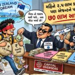 ન્યૂઝીલેન્ડના વર્ક પરમિટ વિઝાના નામે અમદાવાદમાં 70.55 લાખની ઠગાઇ